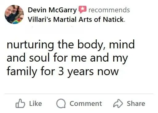 Teen Martial Arts Classes Near Me in Natick | Villari's Martial Arts